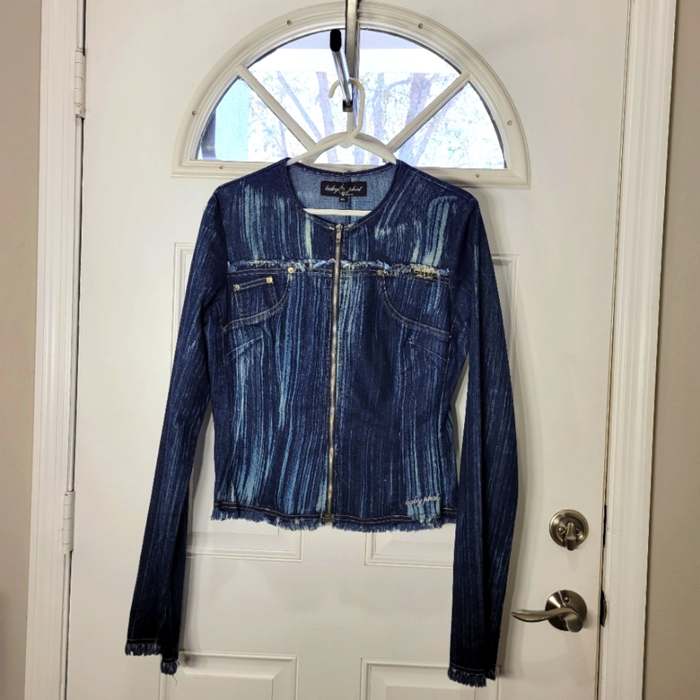 Vintage Baby Phat Denim Jacket Size XL